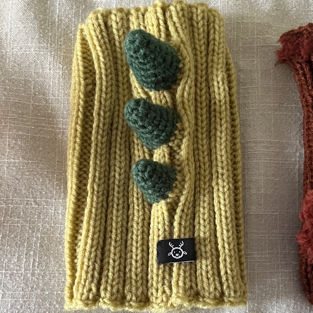 Zoo Snoods: Knit Dog Head Cover/Costume